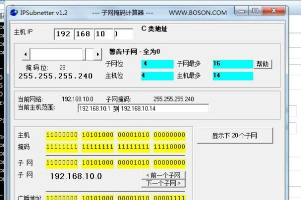 IP地址子网掩码查询方法与解析-百挑一