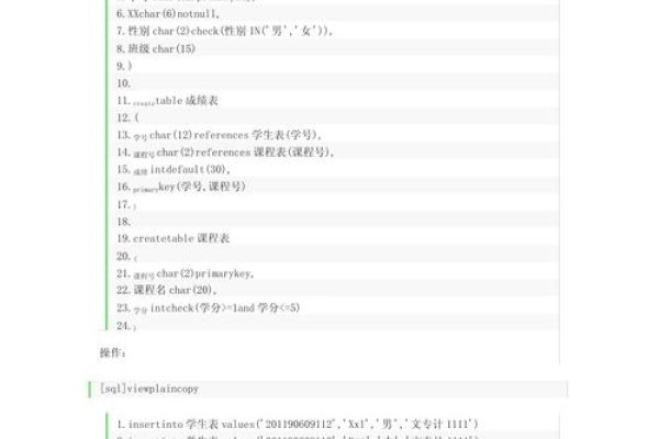 SQL创建表语句详解，从基础格式到实际操作示例-百挑一