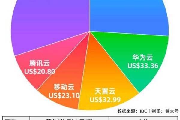 IDC公有云服务市场排名及分析-百挑一