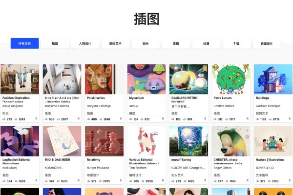 学习插画必备网站推荐-百挑一