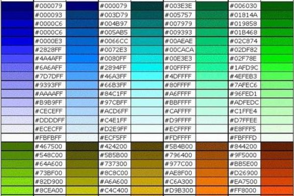 HTML表格代码有颜色的应用与实现-百挑一