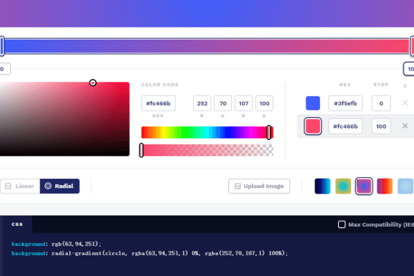 HTML简单网页代码背景颜色设置-百挑一