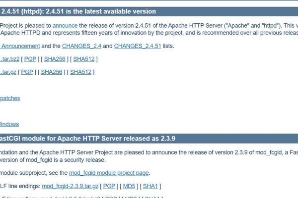 Apache软件下载指南-百挑一