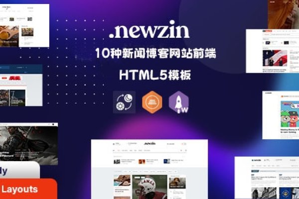 HTML新闻页面模板-百挑一