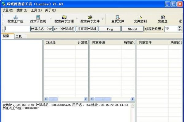 LanSee，局域网IP搜索工具，快速查找与管理网络资源。-百挑一